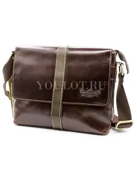 Сумка мужская Ryff Ryder 4052-2 через плечо кожаная Old Money