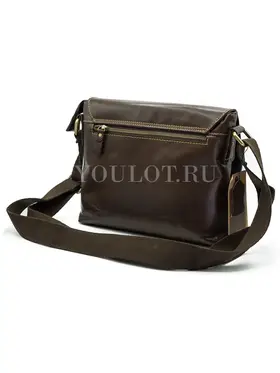Сумка мужская кожаная с регулируемым ремнём Ryff Ryder 4053