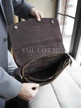 Портфель для документов Ruff Ryder 4129, сумка из натуральной кожи Old Money