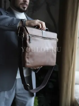 Портфель для документов Ruff Ryder 4129, сумка из натуральной кожи Old Money