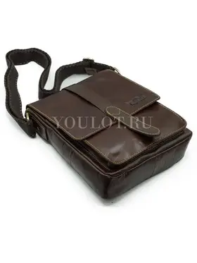 Сумка мужская кожаная через плечо Ryff Ryder 4140 для города