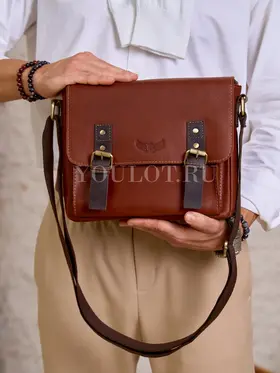 Сумка мужская Ryff Ryder 4414 кожаная через плечо стильная