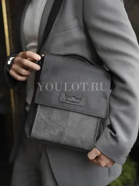 Сумка мужская через плечо Ruff Ryder 4466-1 натуральная кожа классика