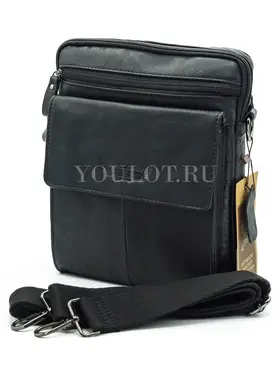 Сумка через плечо мужская кожаная натуральная Ryff Ryder 89062