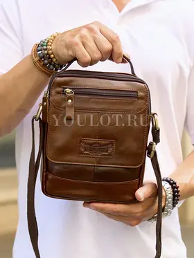 Сумка через плечо Ruff Ryder 9072, барсетка из натуральной кожи