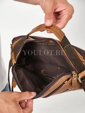 Мужская барсетка на плечо Ryff Ryder 9073 из кожи для города