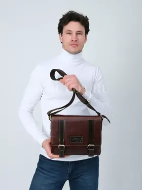 Сумка мужская кожаная универсальная Ryff Ryder 9115-1