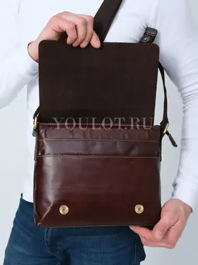 Сумка мужская кожаная универсальная Ryff Ryder 9115-1