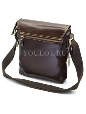Кожаная сумка через плечо мужская офисная Ryff Ryder 9118