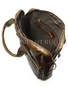 Мужской кожаный портфель Briefcase ​0087# для ноутбука и документов