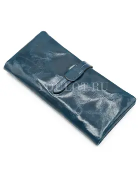 Кошелек женский кожаный Briefcase 2148 синий