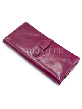 Женский кошелек из натуральной кожи Briefcase 2148 MAGENTA розово-пурпурный