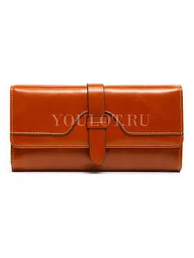 Женский кошелек из натуральной кожи Briefcase 3023 BROWN