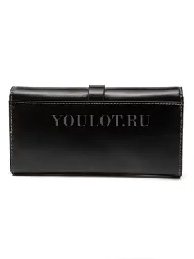 Женский кошелек из кожи Briefcase 3023 Black