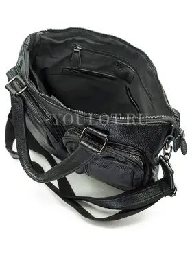 Мужской кожаный портфель Briefcase​с 33662# ручками и съемным плечевым ремнем