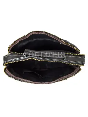 Портфель мужской кожаный Briefcase 5035 с плечевым ремнем