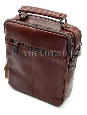 Сумка через плечо, барсетка мужская Briefcase 506S кожаная