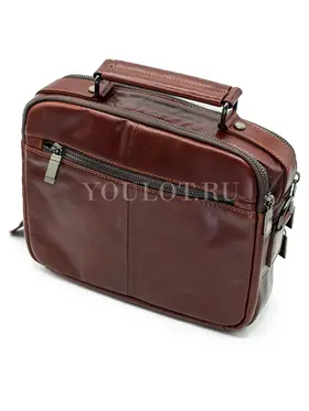 Сумка через плечо, барсетка мужская кожаная Briefcase 509S