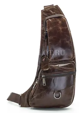 Сумка на плечо мужская из натуральной кожи Briefcase 6023#