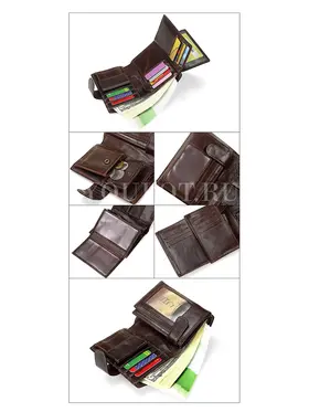 Портмоне мужское для денег и карт кожаное Briefcase 9050 BR