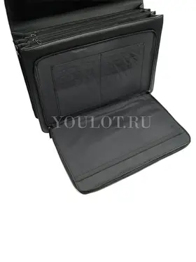Классический портфель Briefcase ​C003-01 BLACK для документов с замком