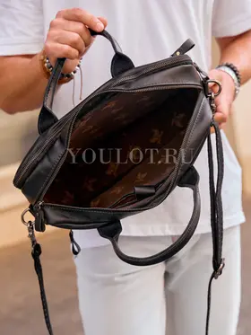 Портфель мужской Ruff Ryder 1811 из 100% натуральной кожи