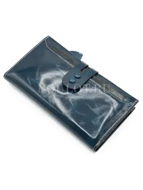 Кошелек женский из натуральной кожи Briefcase TP-193-2 синий