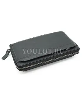 Клатч мужской кожаный Briefcase 9043BL для телефона