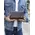 Клатч мужской Briefcase 9069 для телефона и паспорта кожаный коричневый