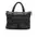 Мужской кожаный портфель Briefcase 33666# Black черного цвета