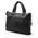 Мужской кожаный портфель Briefcase 33666# Black черного цвета