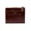 Маленький кошелек женский Briefcase 6019 кожаный кофейный