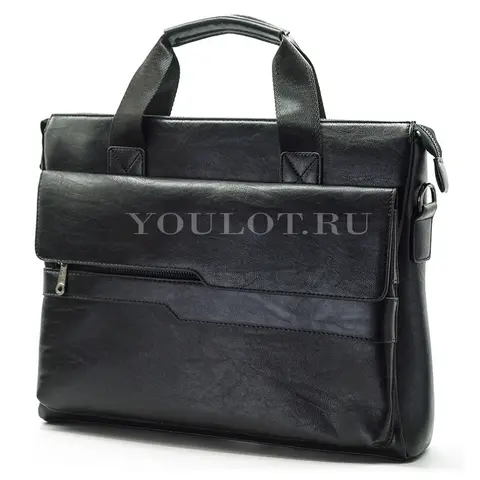 Портфель мужской Briefcase 8652-5# с плечевым ремнем
