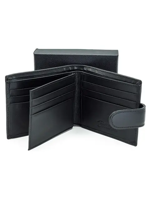 Классический мужской кошелек Ruff Ryder 38497W из натуральной кожи