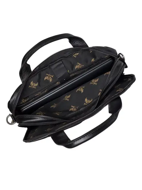 Портфель-сумка Ruff Ryder 4063-1 из натуральной кожи для ноутбука и документов