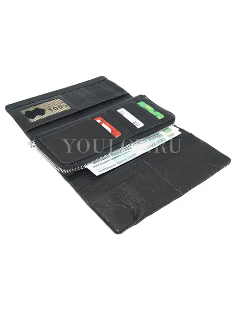Клатч мужской кожаный Briefcase 4M-6001 на магнитах