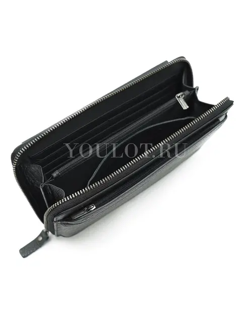 Клатч мужской кожаный Briefcase 9043BL для телефона