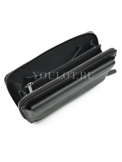 Клатч мужской кожаный Briefcase 9043BL для телефона