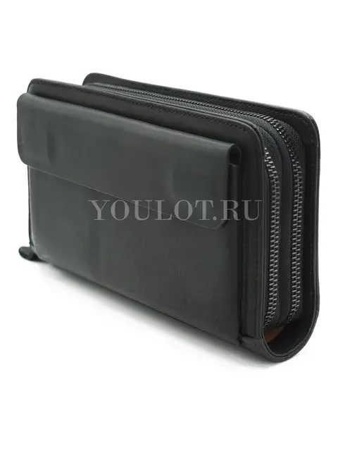 Клатч мужской Briefcase 9069-1 из натуральной кожи для телефона и документов