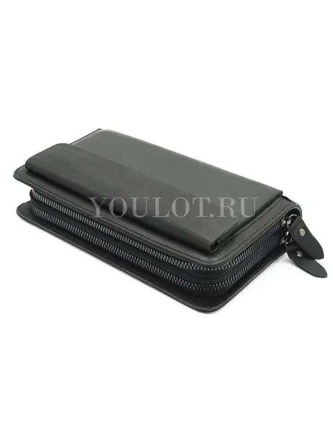 Клатч мужской Briefcase 9069-1 из натуральной кожи для телефона и документов