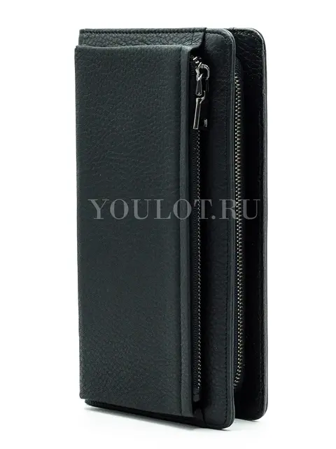 Мужской кожаный клатч Briefcase K162-28 на молниях