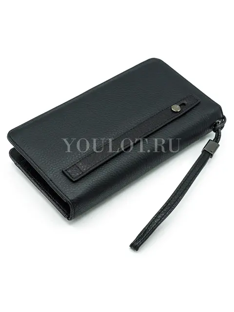 Мужской кожаный клатч Briefcase K162-28 на молниях