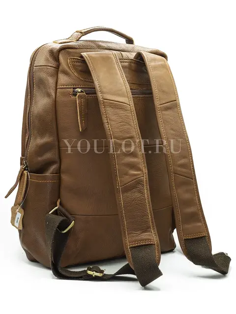 Рюкзак мужской кожаный Briefcase с ручкой