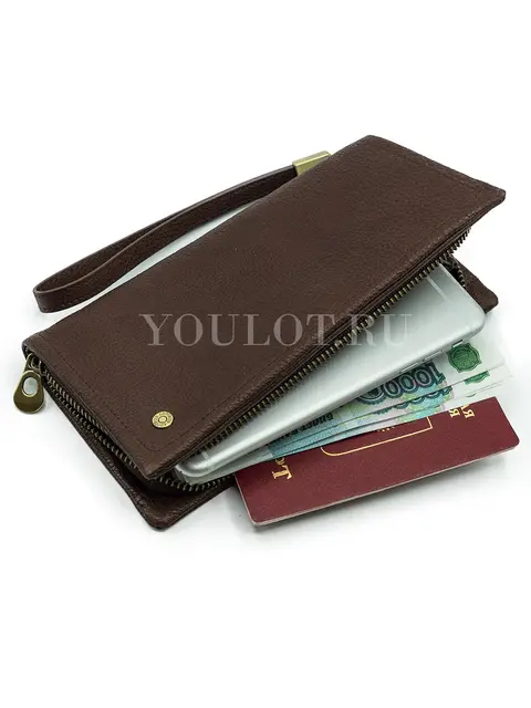 Мужской клатч Briefcase MC1022 из натуральной мягкой кожи