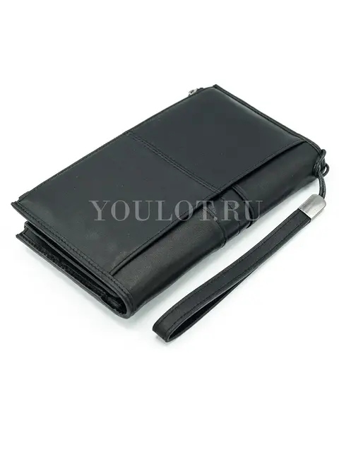 Кошелек женский Briefcase C2156 для денег и документов черный
