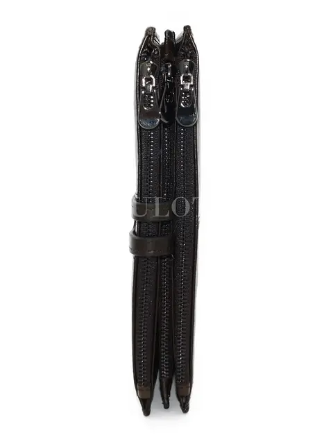 Стильный женский кошелек-клатч Briefcase C2156 из кожи для документов и наличных коричневый