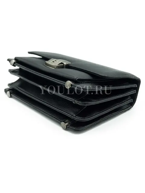 Барсетка мужская на плечо Briefcase C5282-18 черная