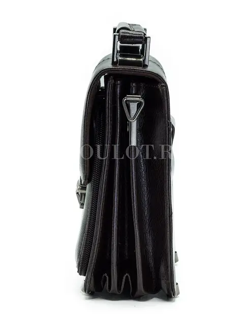Барсетка мужская вертикальная Briefcase D28-15 с ручкой и ремнем