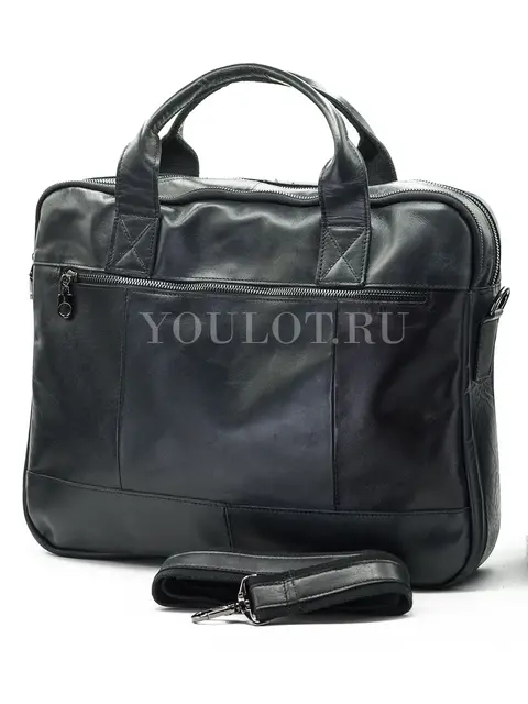 Мужской кожаный портфель Briefcase ​191221 для ноутбука и документов