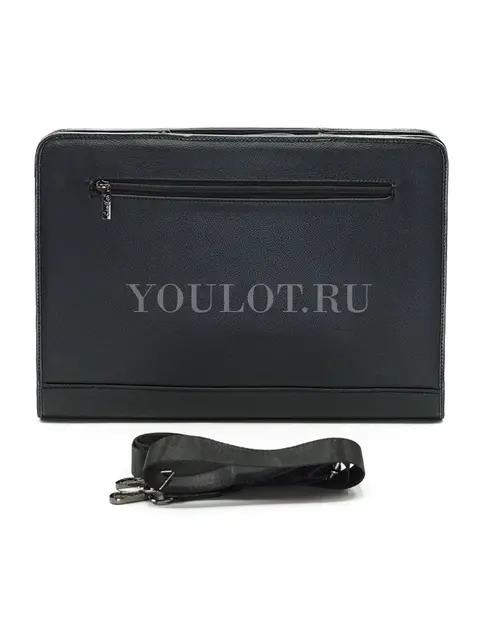 Папка-портфель для документов А4 Briefcase 2881-01 BLACK с ручками